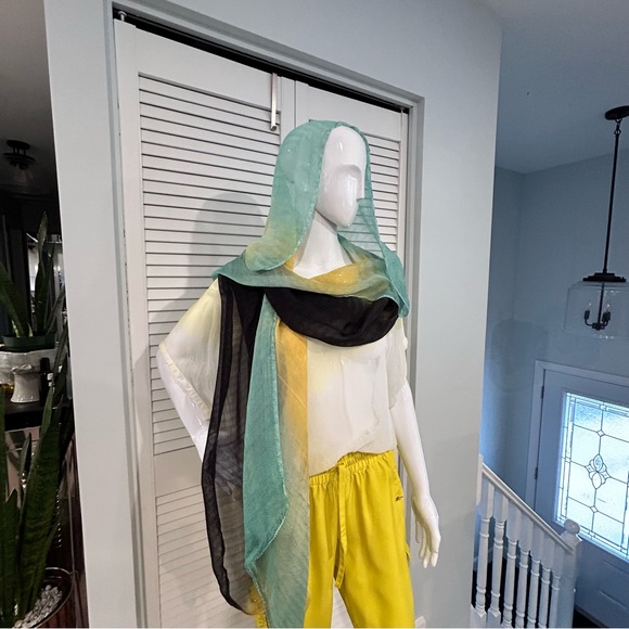 Vintage Colour Wash Sari - Picture 5 of 10